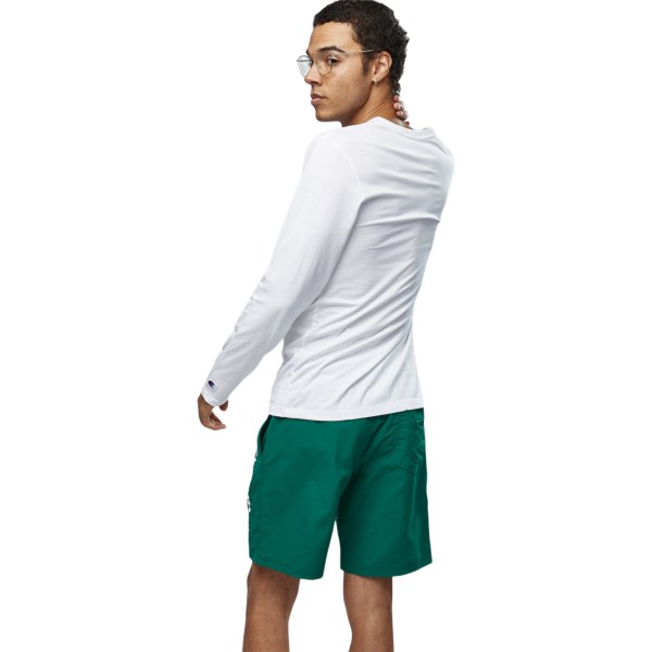 Champion Script Mens Long Sleeve T-Shirt - White