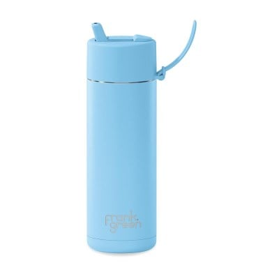 Frank Green Ceramic BPA Free Bottle - 595ml - Sky Blue