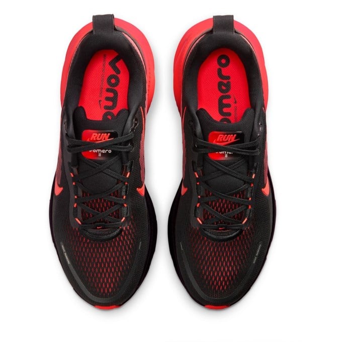 Nike Vomero 18 - Mens Running Shoes - Black/Bright Crimson/University Red - image 6