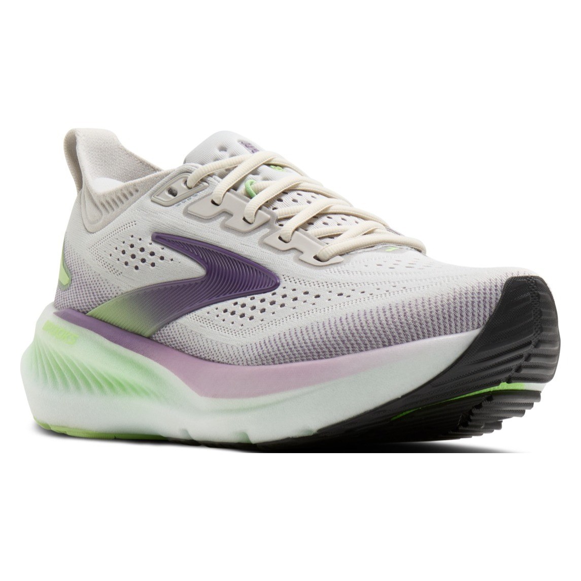 Brooks Glycerin 23 - Womens Running Shoes - Antarctica/Grape/Green - image 2