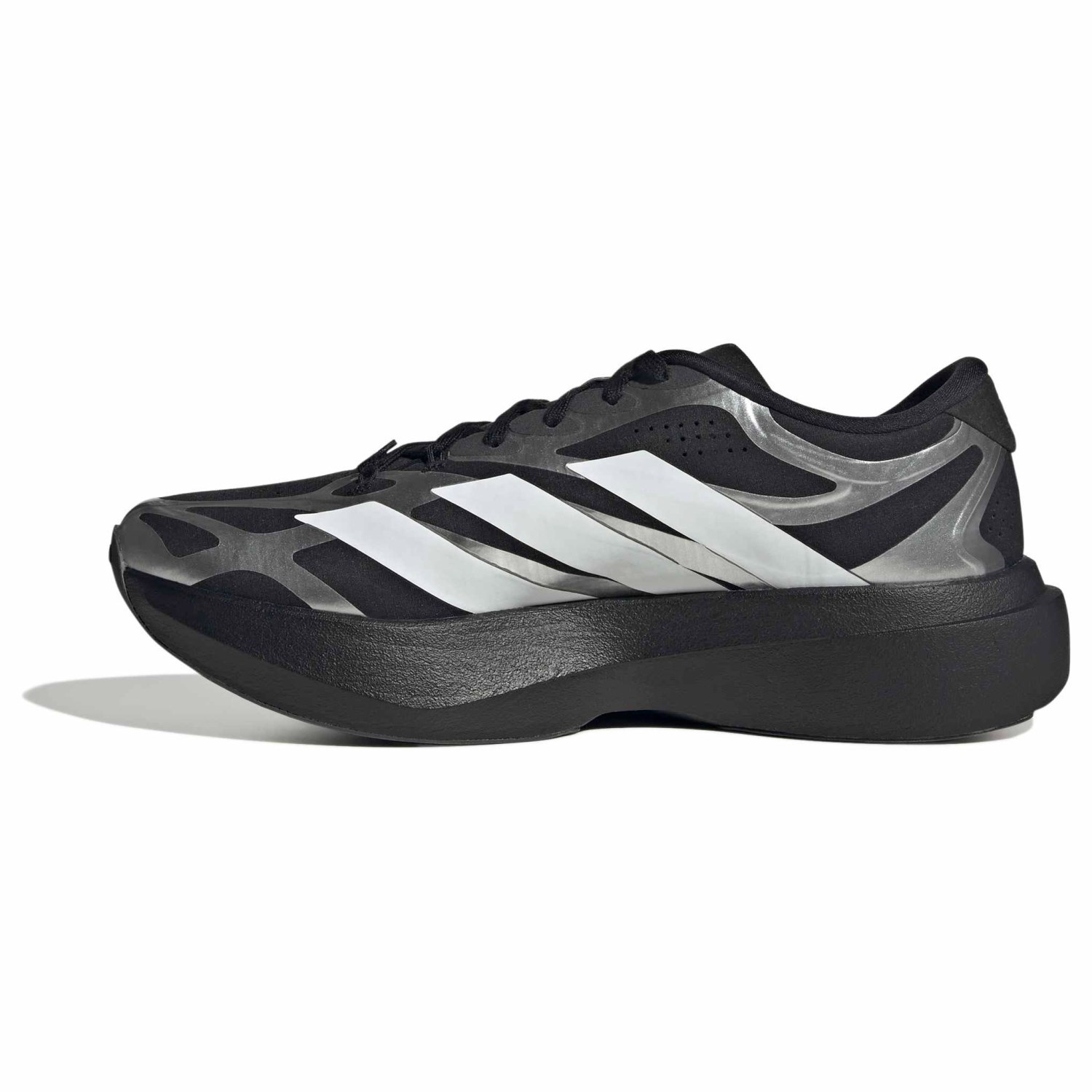 adidas Adizero Evo SL Exo - Mens Running Shoes - Core Black/Cloud White/Iron Metallic - image 2