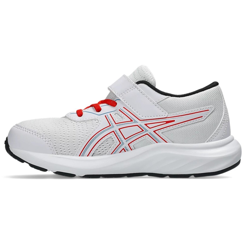 Asics Contend 9 PS - Kids Running Shoes - White/Saba Blue