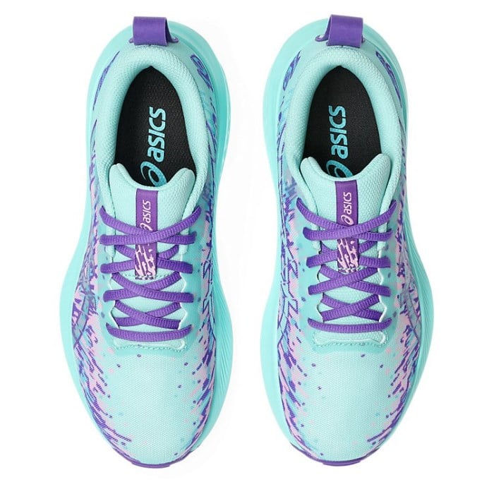 Asics Gel Noosa Tri 16 GS - Kids Running Shoes - Illuminate Mint/Radiant Amethyst - image 4