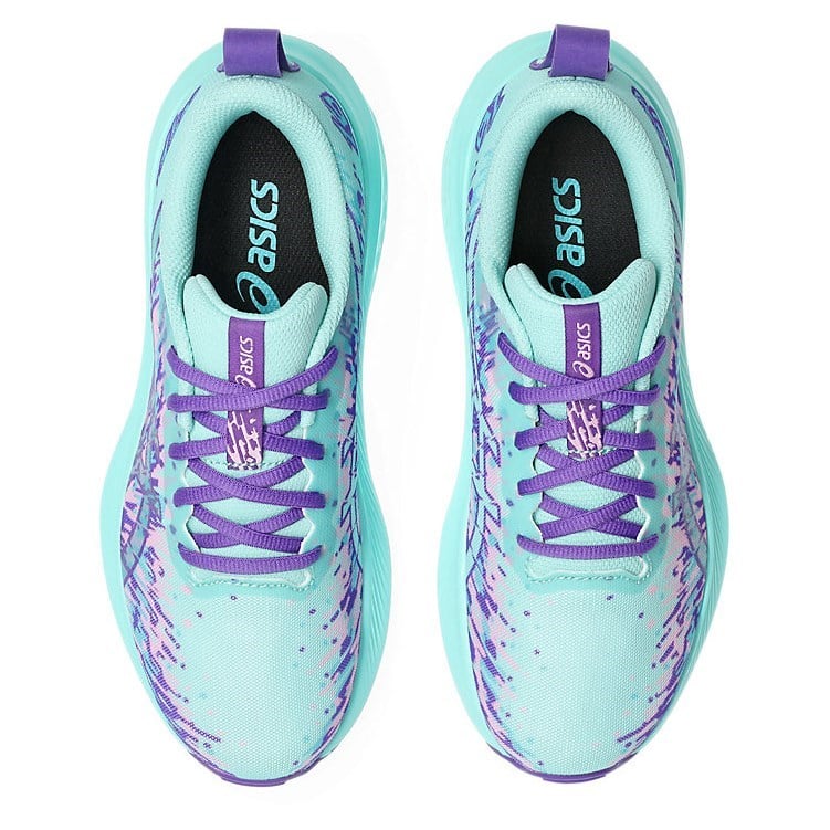 Asics Gel Noosa Tri 16 GS - Kids Running Shoes - Illuminate Mint/Radiant Amethyst - image 4