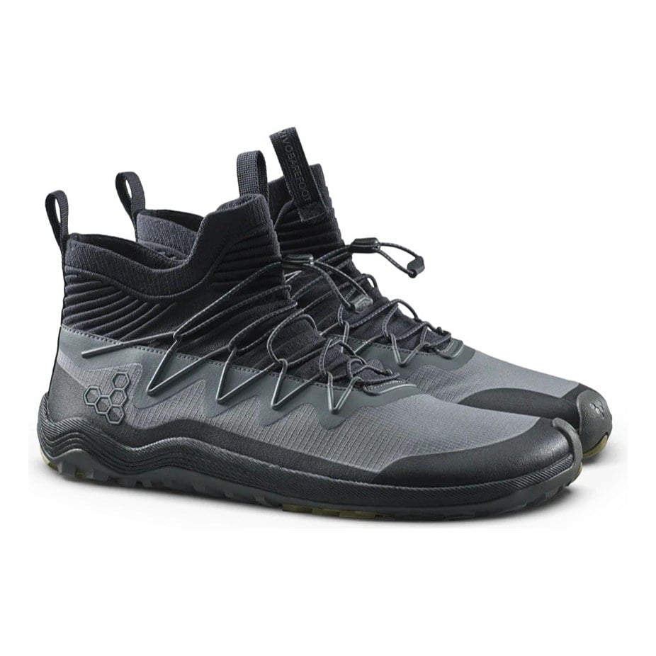 Vivobarefoot Primus Trail Flow Mid II - Mens Trail Running Shoes - Dark Shadow - image 5