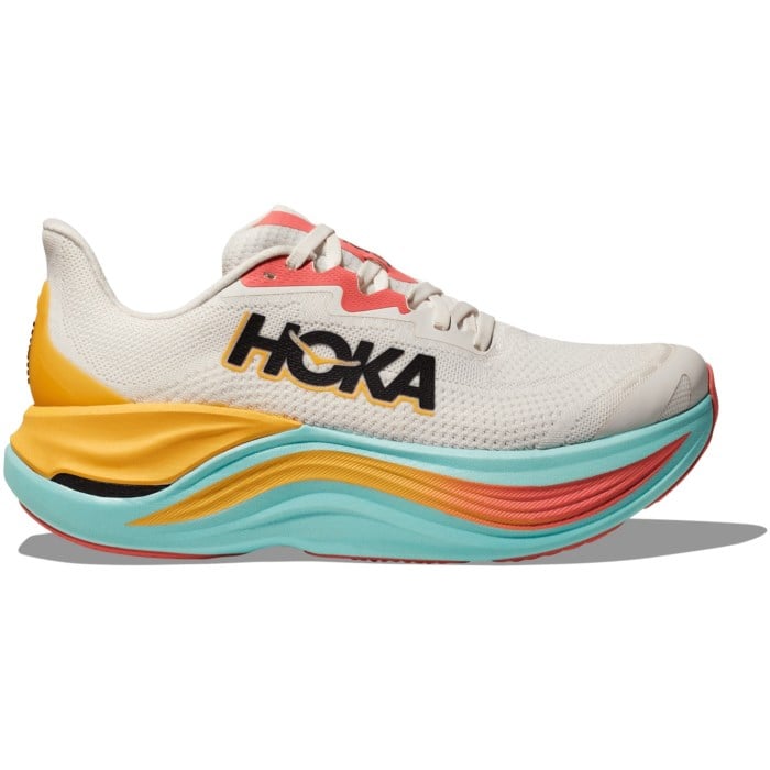 Hoka Skyward X - Womens Running Shoes - Blanc De Blanc/Swim Day
