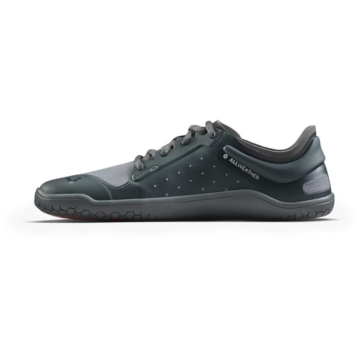Vivobarefoot Primus Lite IV All Weather - Mens Running Shoes - Dark Shadow