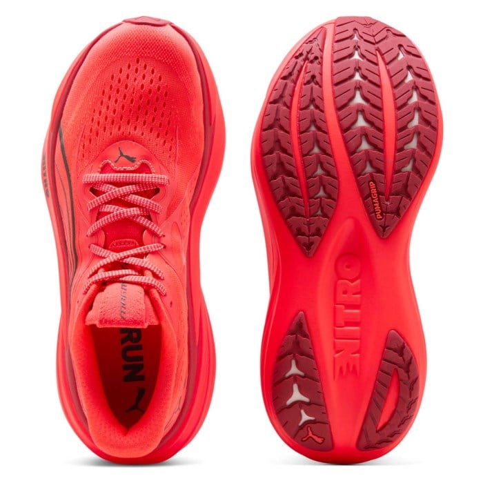 Puma MagMax Nitro 2 - Mens Running Shoes - Ultra Red/Red Rhythm - image 3