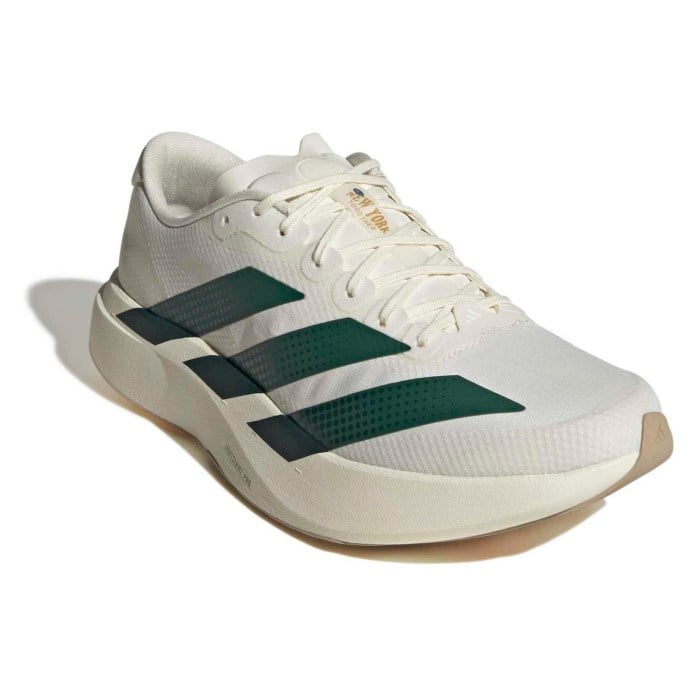 adidas Adizero Evo SL Woven - Mens Running Shoes - Off White/Collegiate Green/Royal Blue - image 6