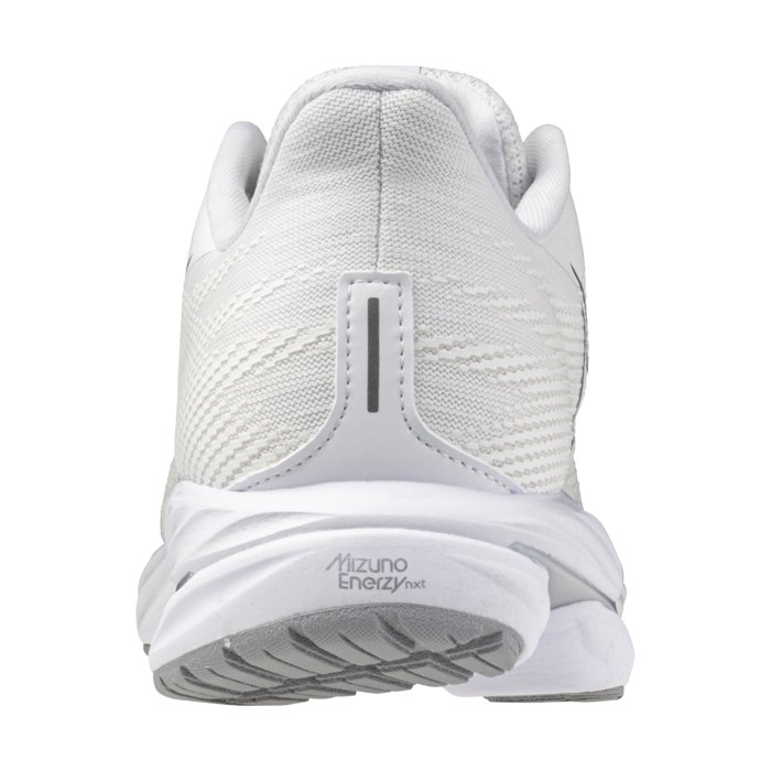 Mizuno Wave Inspire 21 - Mens Running Shoes - White/Silver/Harbour Mist