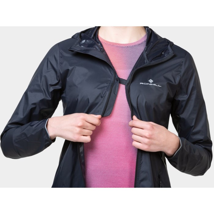 Ronhill Tech Womens All Terrain Running Jacket - Black