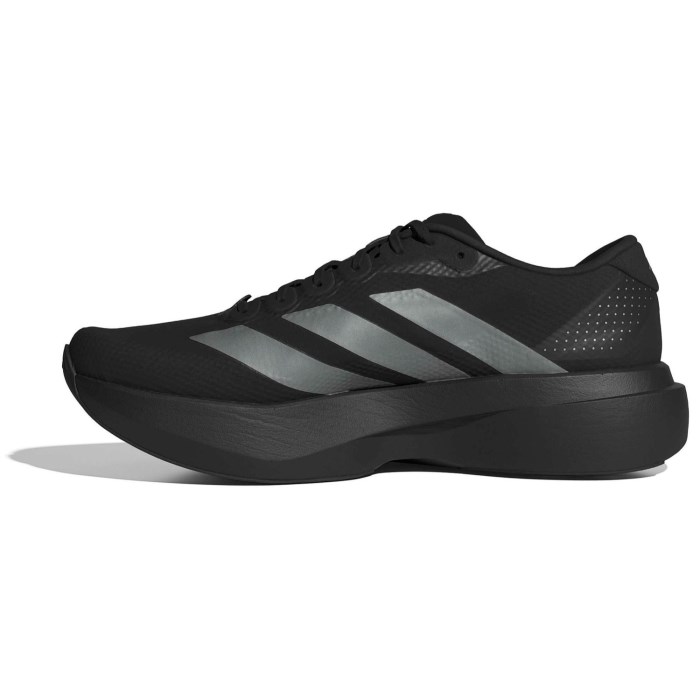 adidas Adizero Evo SL Woven - Mens Running Shoes - Core Black/Iron Metallic/Carbon