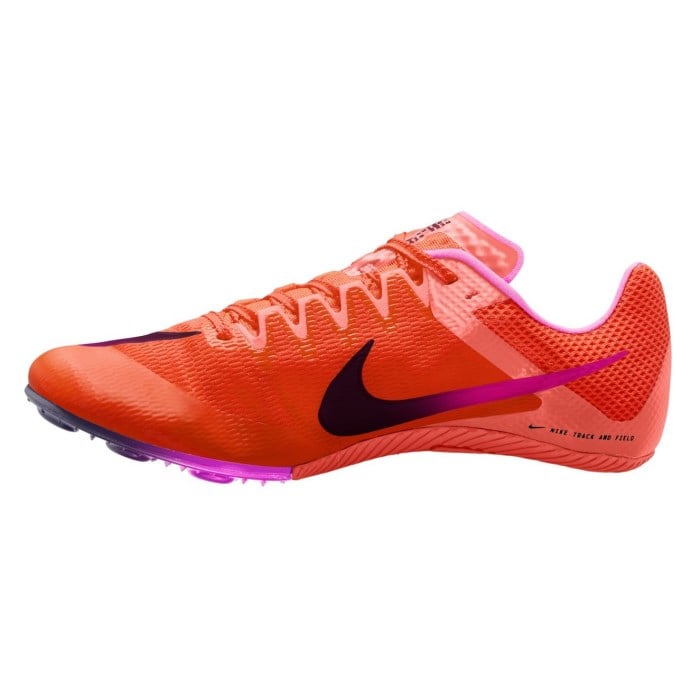 Nike Zoom Rival Sprint - Unisex Sprint Spikes - Hyper Orange/Pink Spell/Hyper Crimson - image 2