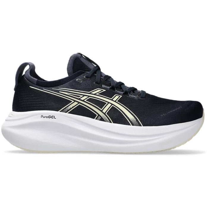 Asics Gel Nimbus 27 - Mens Running Shoes - Midnight/Vanilla