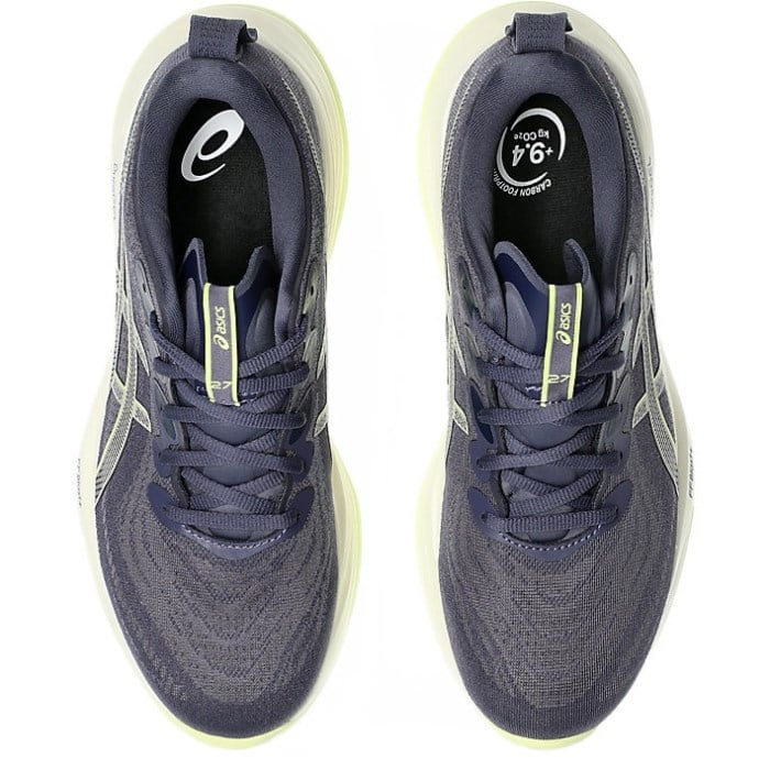 Asics Gel Cumulus 27 - Mens Running Shoes - Indigo Fog/Lucid Yellow