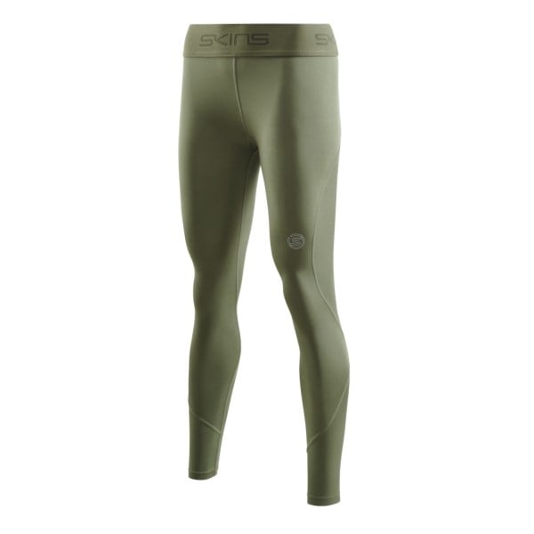 Skins Series-2 Womens Compression Long Tights - Khaki