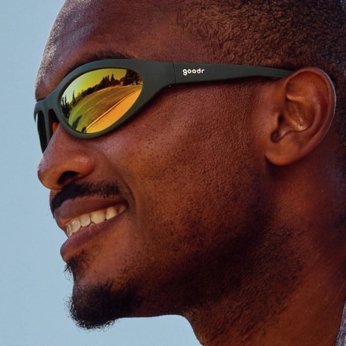 Goodr Bug G Polarised Sports Sunglasses - Grass Stain Hall Of Fame