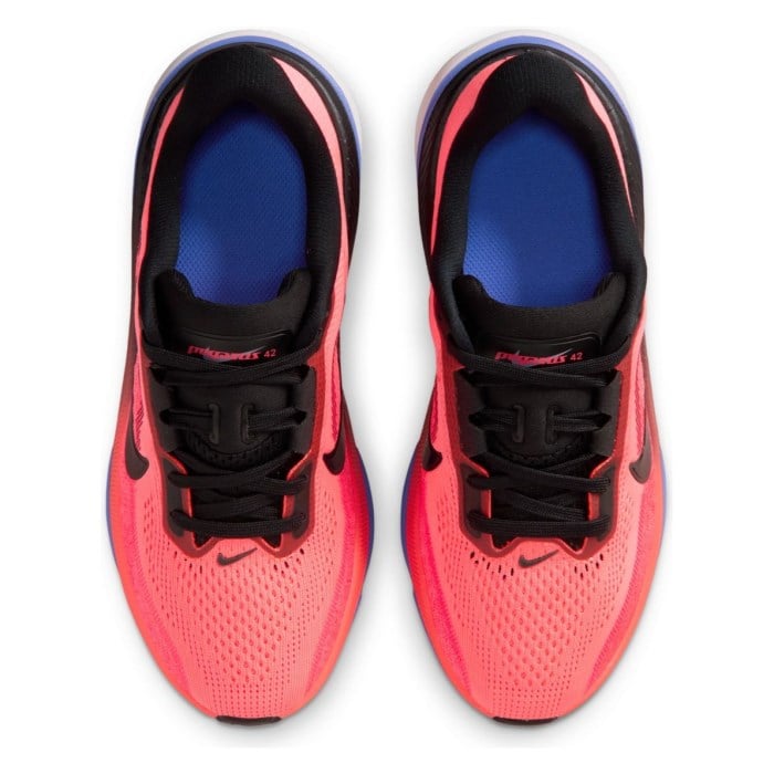 Nike Pegasus 42 Next Nature GS - Kids Running Shoes - Lava Glow/Black/Flash Crimson/Sapphire