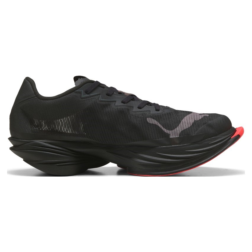 Puma Fast-R 3 Nitro Elite - Mens Racing Shoes - Black/Ultra Red - image 3