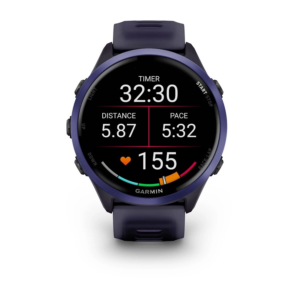 Garmin Forerunner 570 47mm - Advanced GPS Running Smartwatch - Imperial Purple/Indigo
