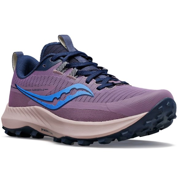 Saucony Peregrine 13 - Womens Trail Running Shoes - Haze/Night