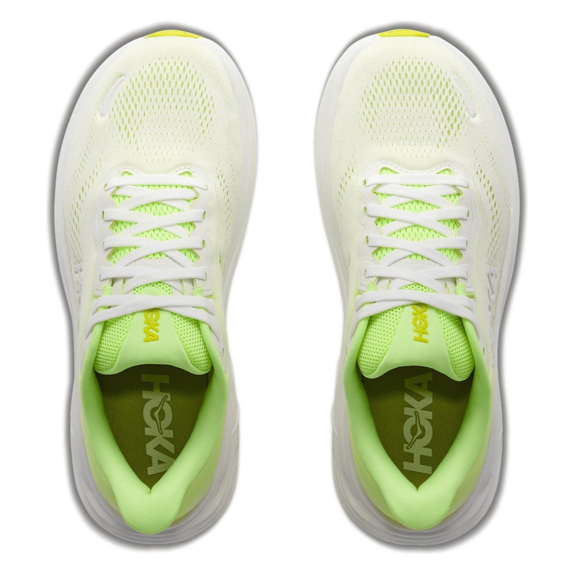Hoka Clifton 11 - Womens Running Shoes - Neon Yuzu/Frost - image 3