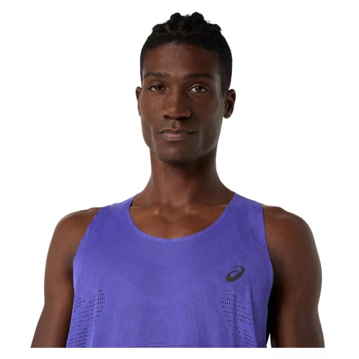 Asics MetaRun Mens Singlet - Cobalt Burst