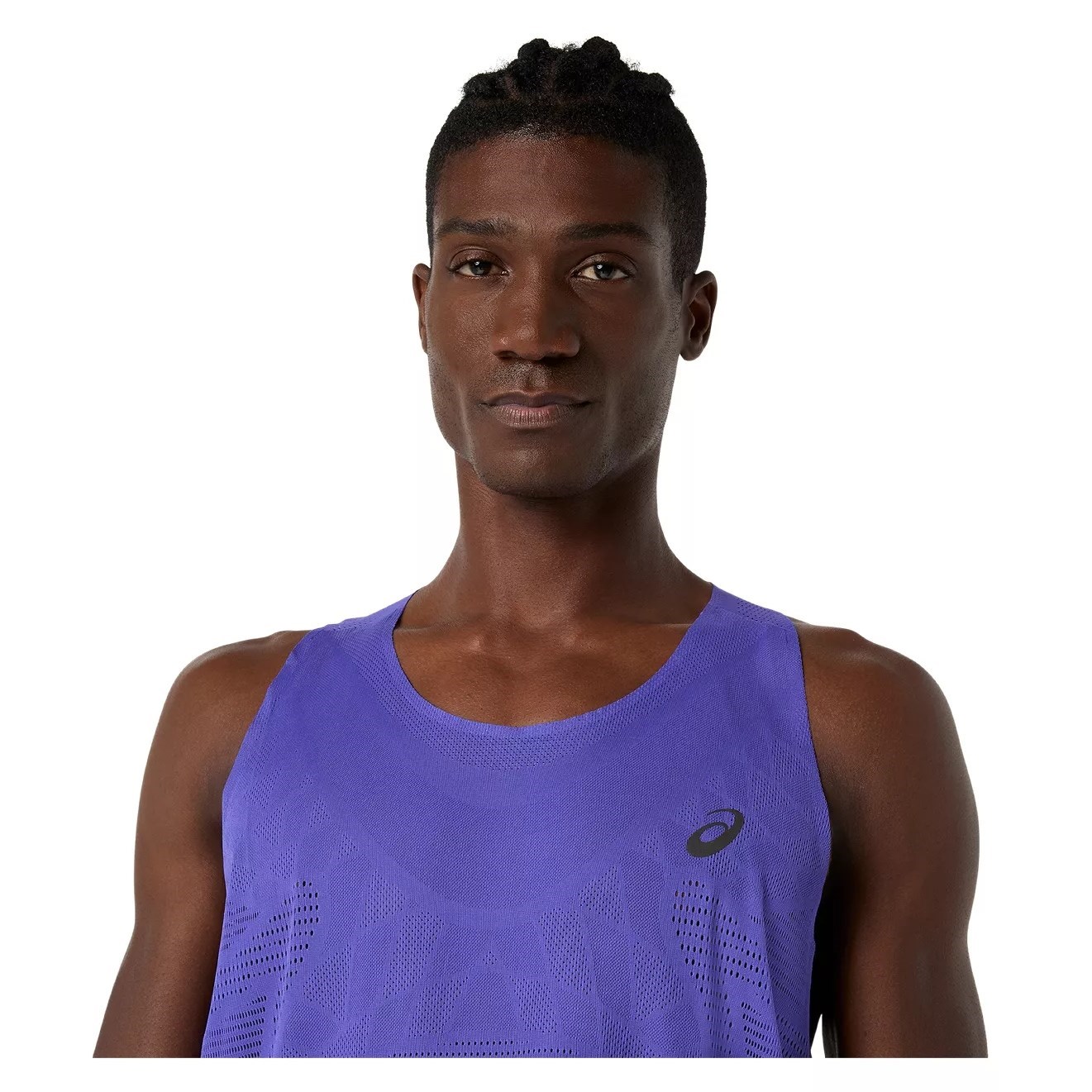 Asics MetaRun Mens Singlet - Cobalt Burst