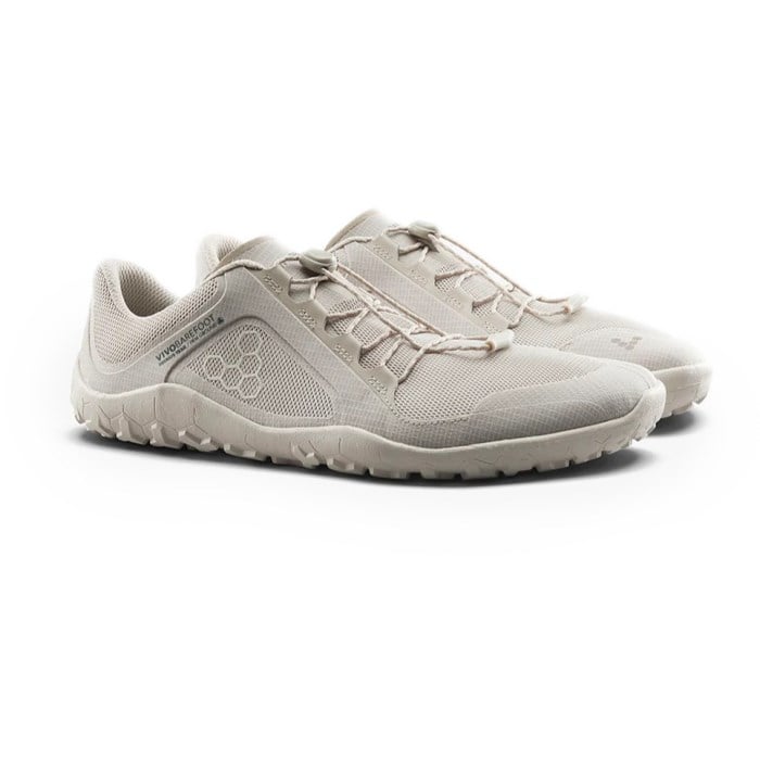 Vivobarefoot Primus Trail 3.5 FG - Womens Trail Running Shoes - Silver Birch
