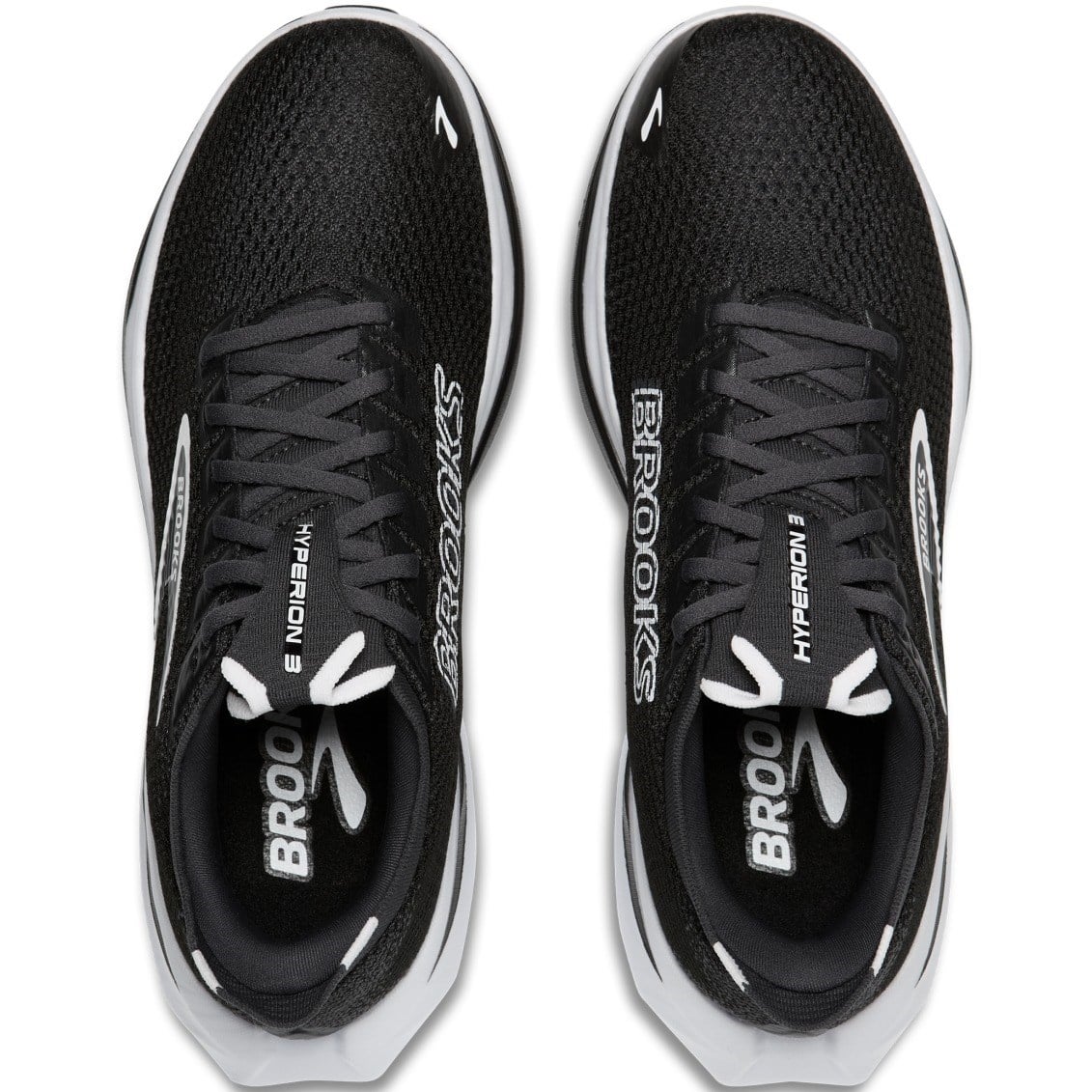 Brooks Hyperion 3 - Womens Running Shoes - Black/Grey/White