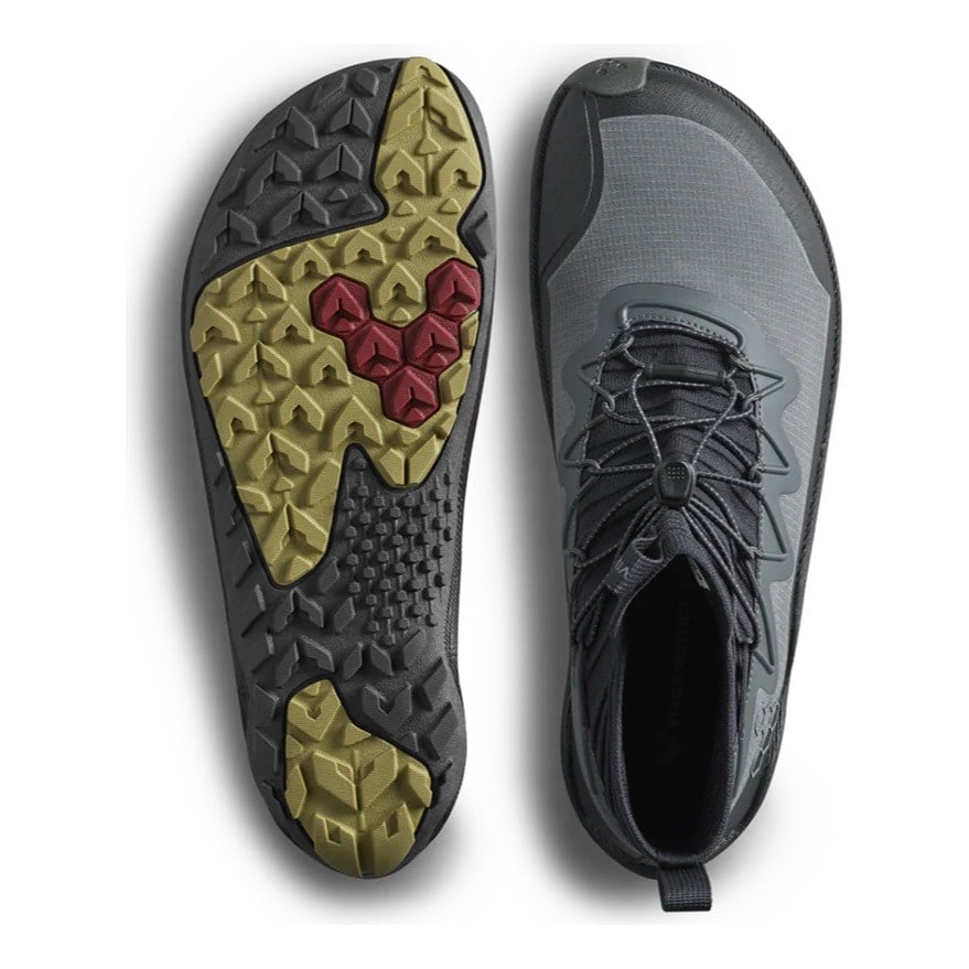 Vivobarefoot Primus Trail Flow Mid II - Mens Trail Running Shoes - Dark Shadow - image 3