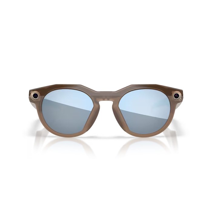 Oakley Meta HSTN Polarised - Brown Smoke/Prizm Deep Water