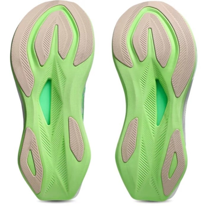 Asics Sonicblast Ekiden - Womens Running Shoes - White/Vital Green