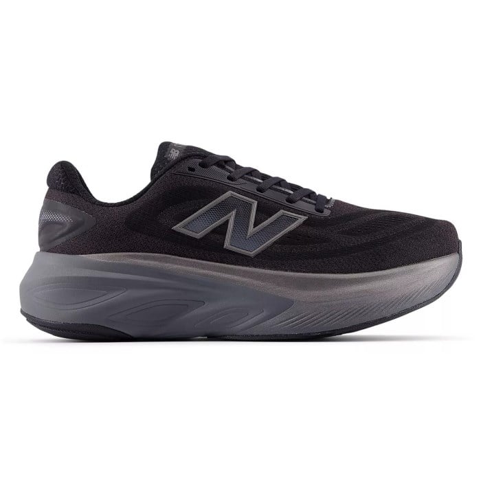 New Balance Fresh Foam More v6 - Mens Running Shoes - Black/Castlerock/Black Metallic