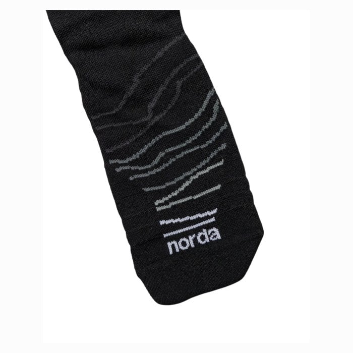 Norda Performance - Unisex Crew Socks - Black - image 6
