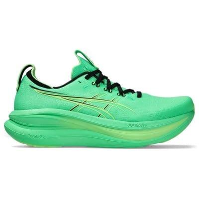 Asics Gel Nimbus 28 - Mens Running Shoes - Vital Green/Illuminate Green