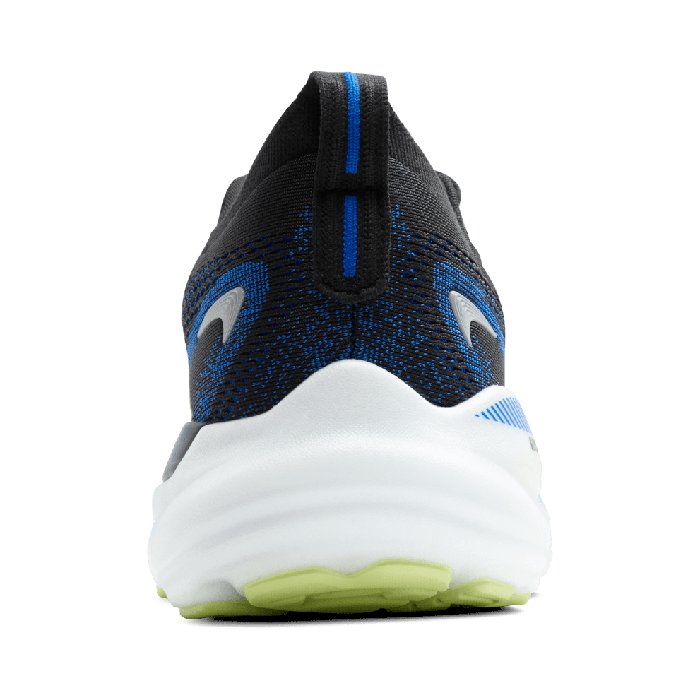 Brooks Glycerin GTS 22 - Mens Running Shoes - Black/Cobalt/Neo Yellow
