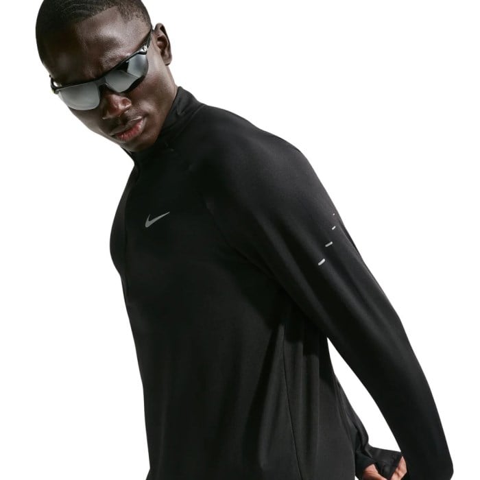 Nike Stride Mens Quarter Zip Running Top - Black - image 3