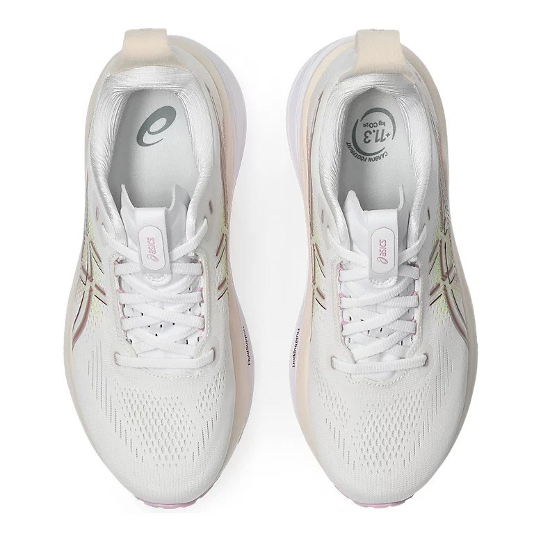 Asics Gel Kayano 33 - Womens Running Shoes - White/Hazy Lilac - image 3