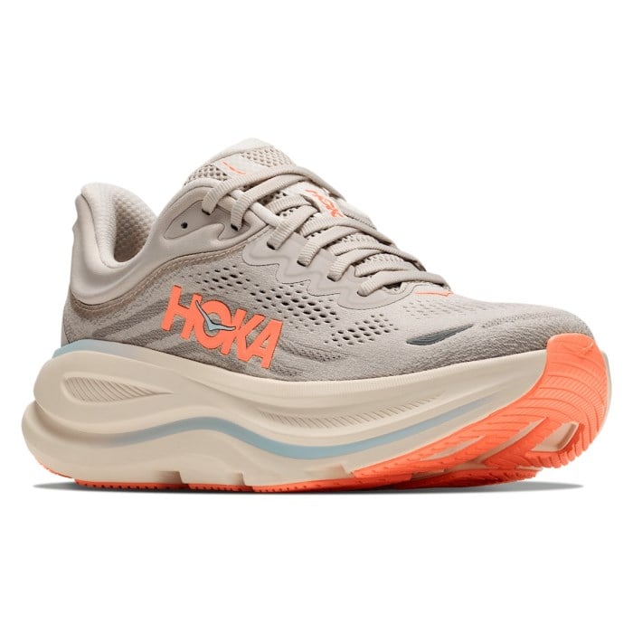 Hoka Bondi 9 - Womens Running Shoes - River Rock Grey/Mineral Ore - image 7