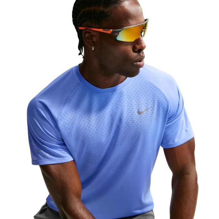 Nike Dri-FIT Stride ADV Running T-Shirt - Mens - Royal Pulse/Reflective Silver - image 3