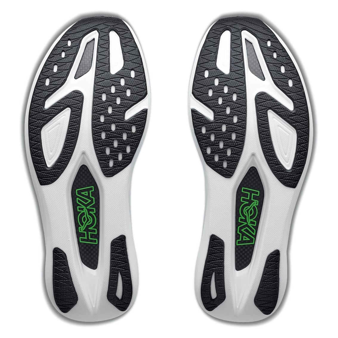 Hoka Rocket X 3 - Unisex Racing Shoes - White Frost/Electric Lime - image 5