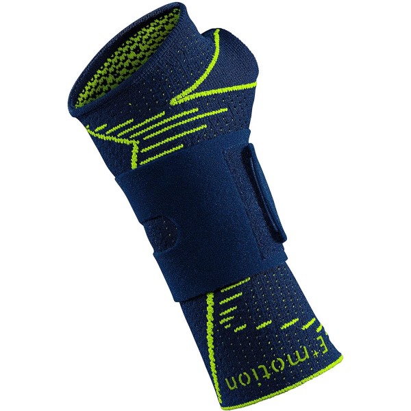 Medi Manumed Active E+motion Wrist Support - Blue/Green