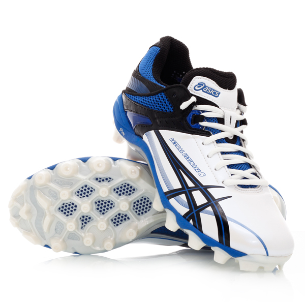 Asics Gel Lethal Ultimate IGS 8 - Mens Football Boots - White/Black/Bass Strait