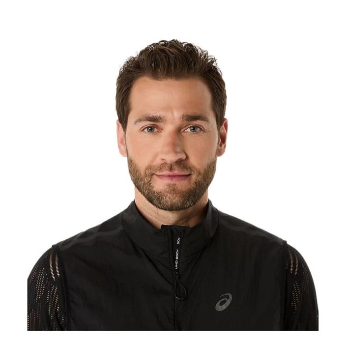 Asics Metarun Packable Gilet - Mens Running Vest - Performance Black