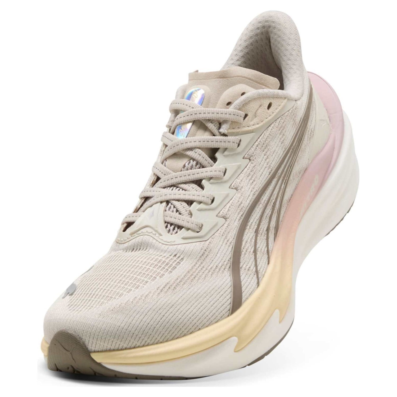 Puma Deviate Nitro 4 - Womens Running Shoes - Alpine Snow/Misty Pine - image 5