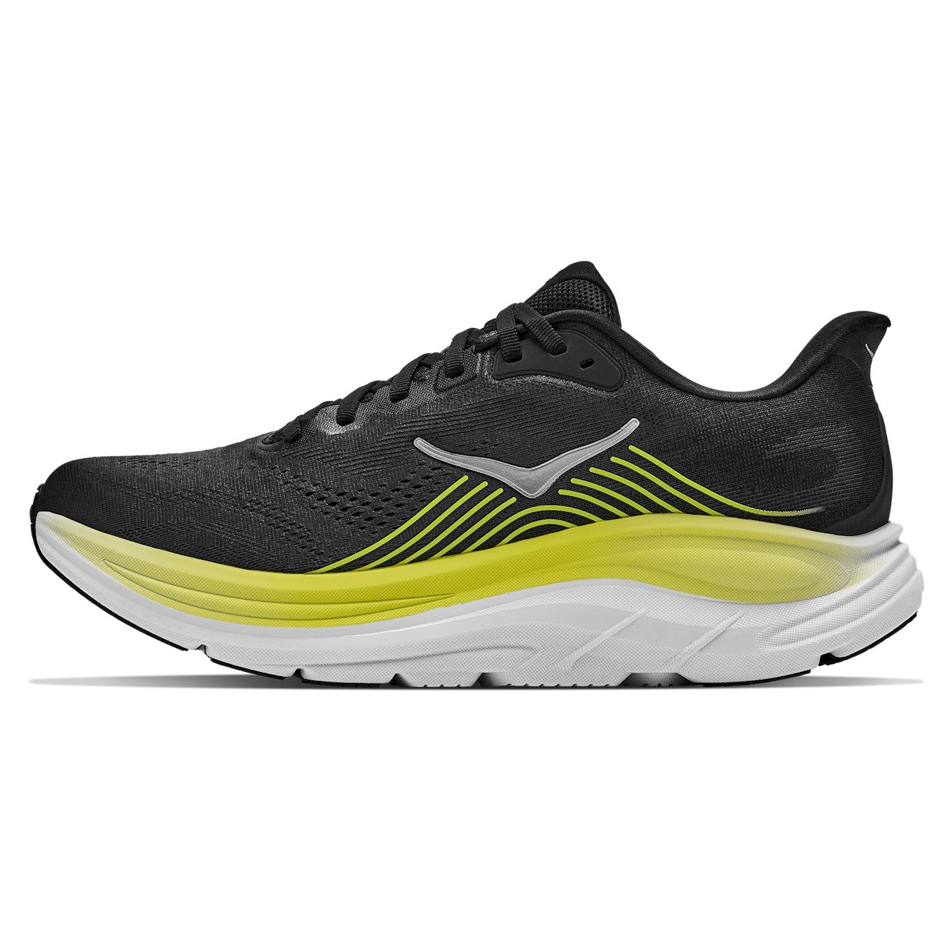 Hoka Clifton 11 - Mens Running Shoes - Black/Cosmic Grey - image 2