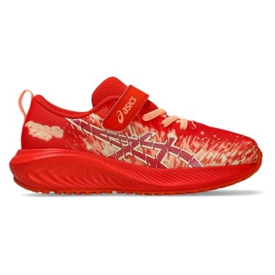 Asics Gel Noosa Tri 16 PS - Kids Running Shoes - Cherry Tomato/Energy Orange