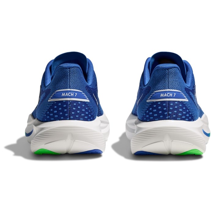 Hoka Mach 7 - Mens Running Shoes - Cobalt Blue/Neon Green