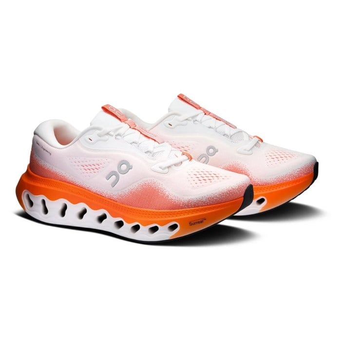 On Cloudsurfer 3 - Mens Running Shoes - White/Flame - image 2